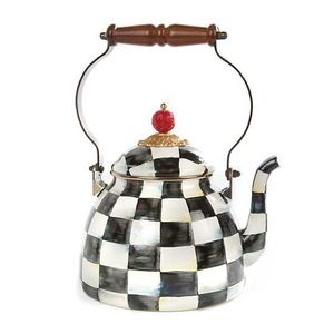 MacKenzie Child’s tea kettle 2qt